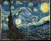 The Starry Night Vincent Van Gogh